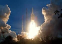 GAGAN on Ariane-5 launch Arianespace.jpg